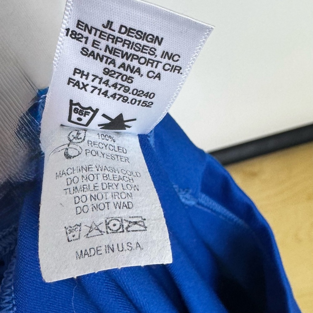 JL Racing Long Sleeve Performance Tops (2-shirt bundle)Blue & Black Size Medium - Picture 8 of 14